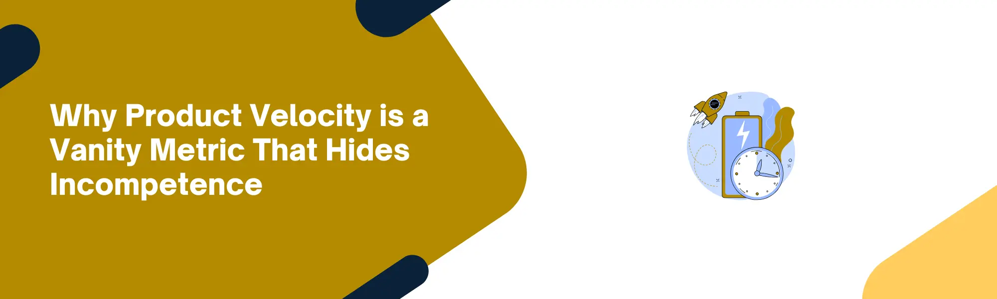 Why Product Velocity is a Vanity Metric That Hides Incompetence